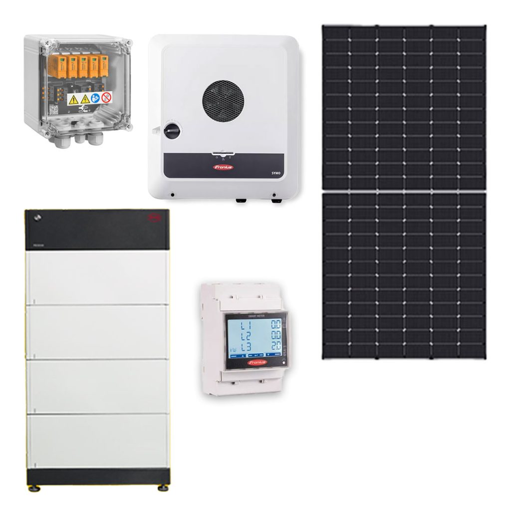 Sistem fotovoltaic hibrid 10kW Fronius cu Stocare BYD