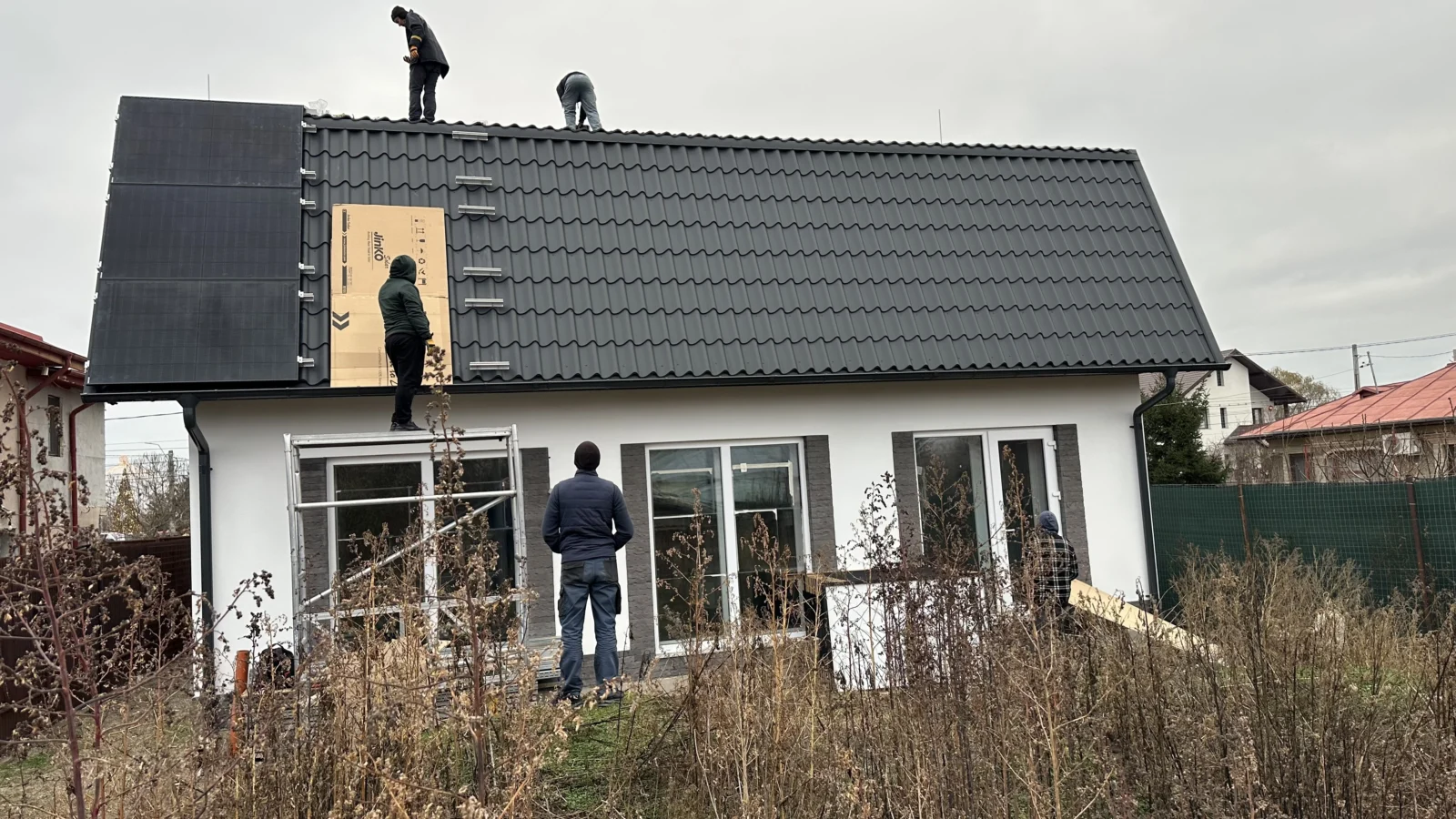 Sistem fotovoltaic PowerSense 18 kWp în Tunari, Ilfov imagine proiect 2