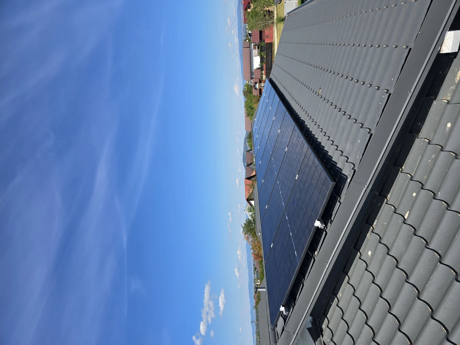 Sistem fotovoltaic PowerSense 8,2 kWp în Tarlungeni, Brasov