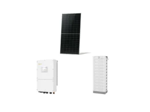 Sistem fotovoltaic 50 kW cu invertor Solis – Hibrid, Trifazic, HV