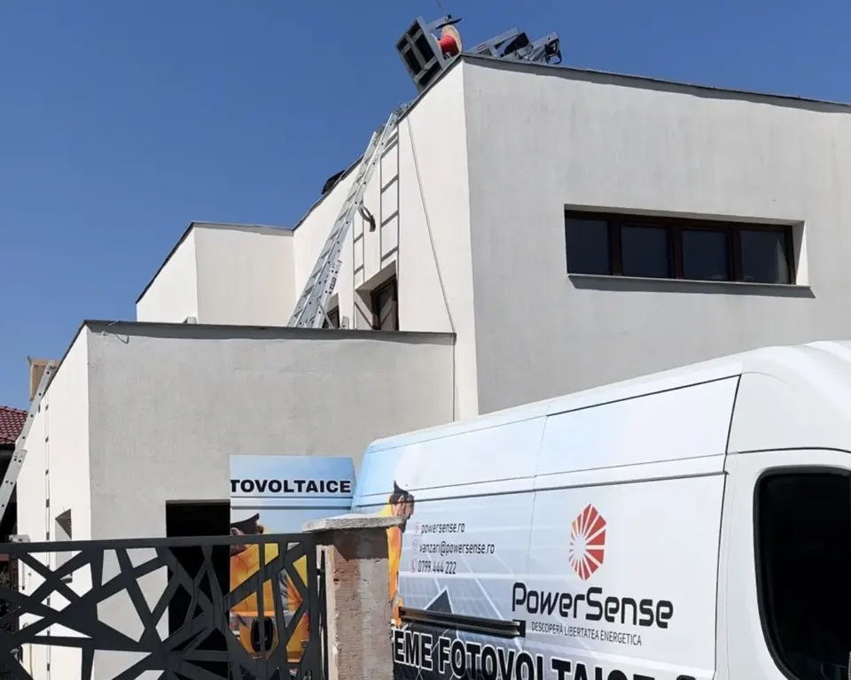 Sistem fotovoltaic PowerSense 12,2 kWp în Cluj Napoca, Cluj